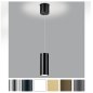 Preview: Knapstein Helli-1 LED pendant luminaire Gesture control dimmable Lift Colour selection
